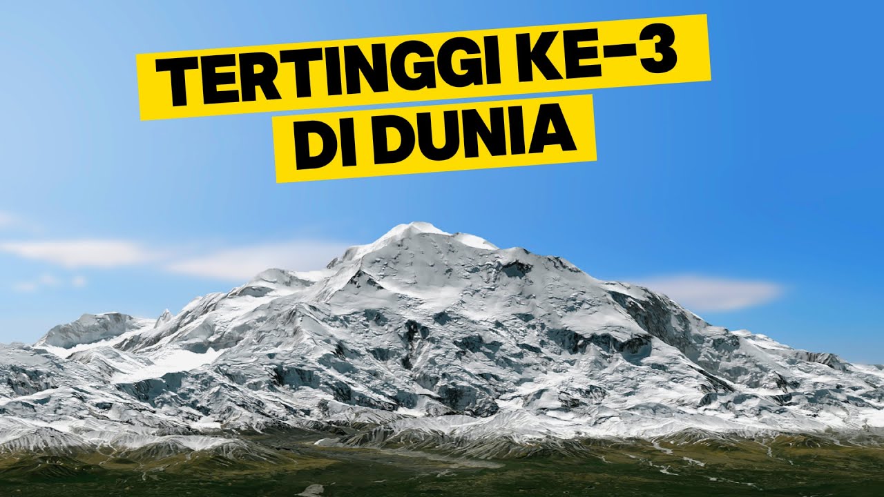 Atapnya Amerika Utara yang sulit didaki, Inilah Gunung Denali!