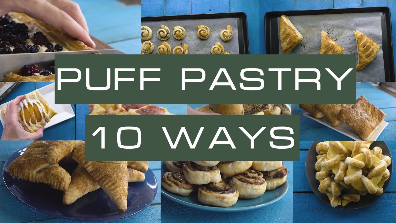 10 Different Ways Of Folding Puff Pastry Recipe Ideas YouTube 10 Different Ways Of Folding Puff Pastry Recipe Ideas YouTube