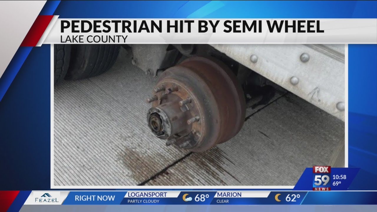 Indiana State Police investigating after semi-wheel hits 15-year-old changing his tire on I-80