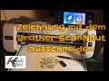 Brother ScanNCut scannen und schneiden mit Canvas und Plotter