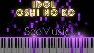 アイドル Idol  (Oshi No Ko OP) - YOASOBI 