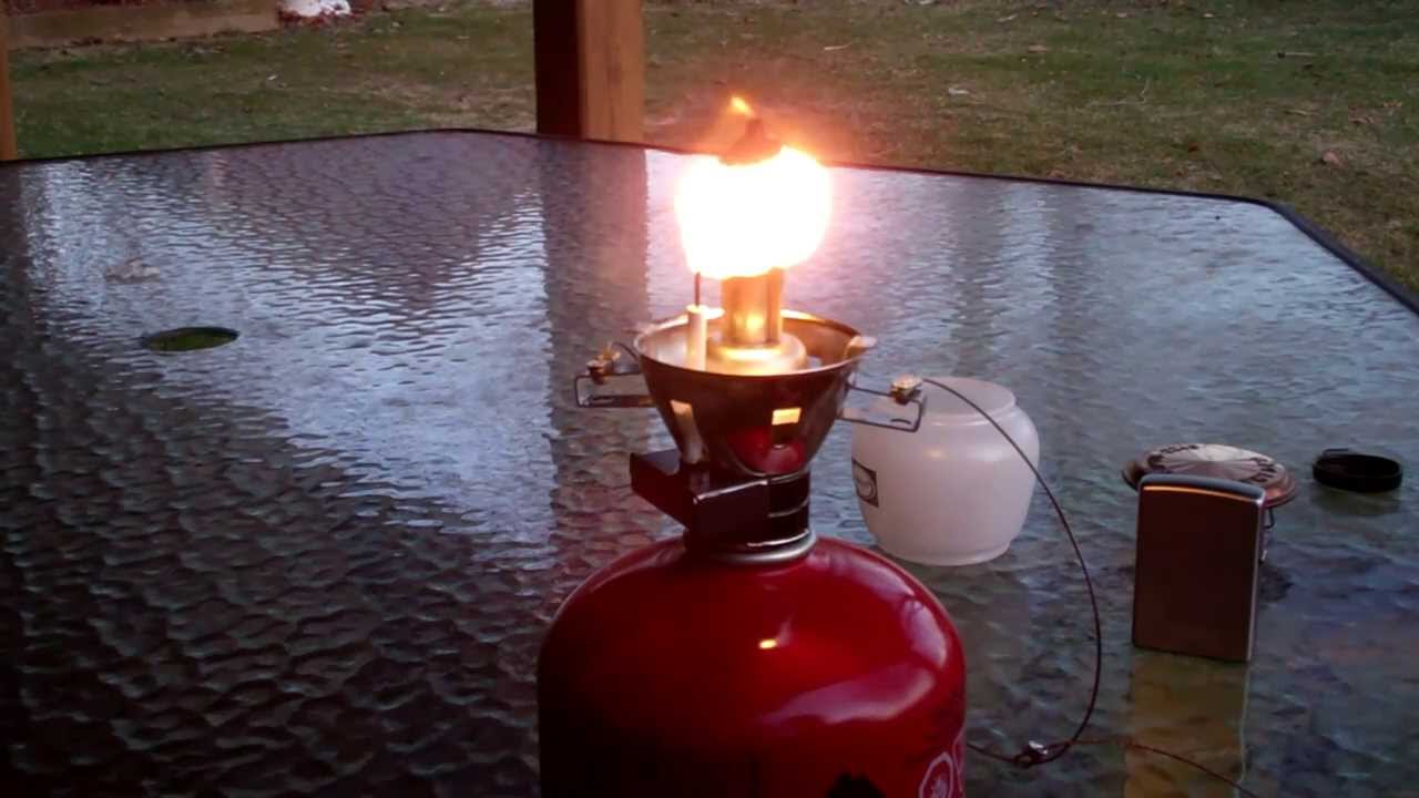 Primus EasyLight Lantern Piezo - YouTube