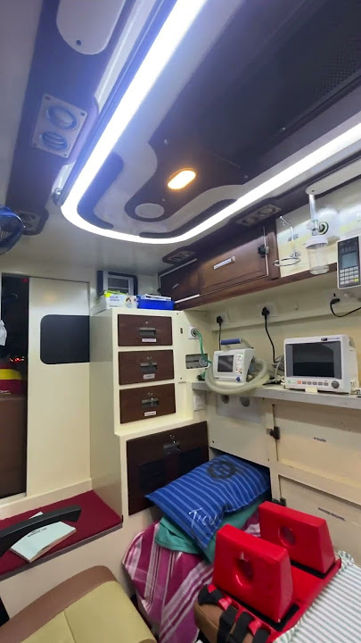 D level ICU/ NICU Ambulance #icu #nicu #ambulance #emergency #trending #video