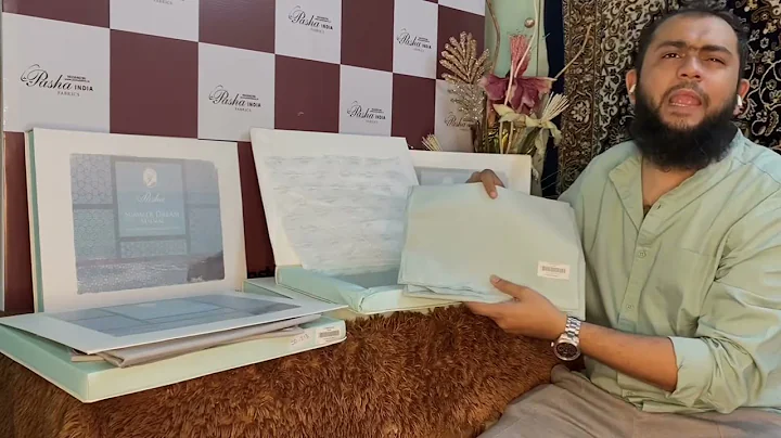 Pasha Fabrics - Summer Dream Malmal - Available in india