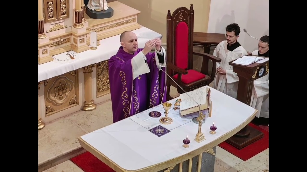 2. neděle postní - Gorzkie Żale, mše sv. a posvěcení obnovených obrazů 