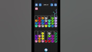 Another Lv 417 Ball Sort Puzzle - Color Game / 顏色分類遊戲 / ボールソーティングパズル (Guru Game)  #ballsortpuzzle