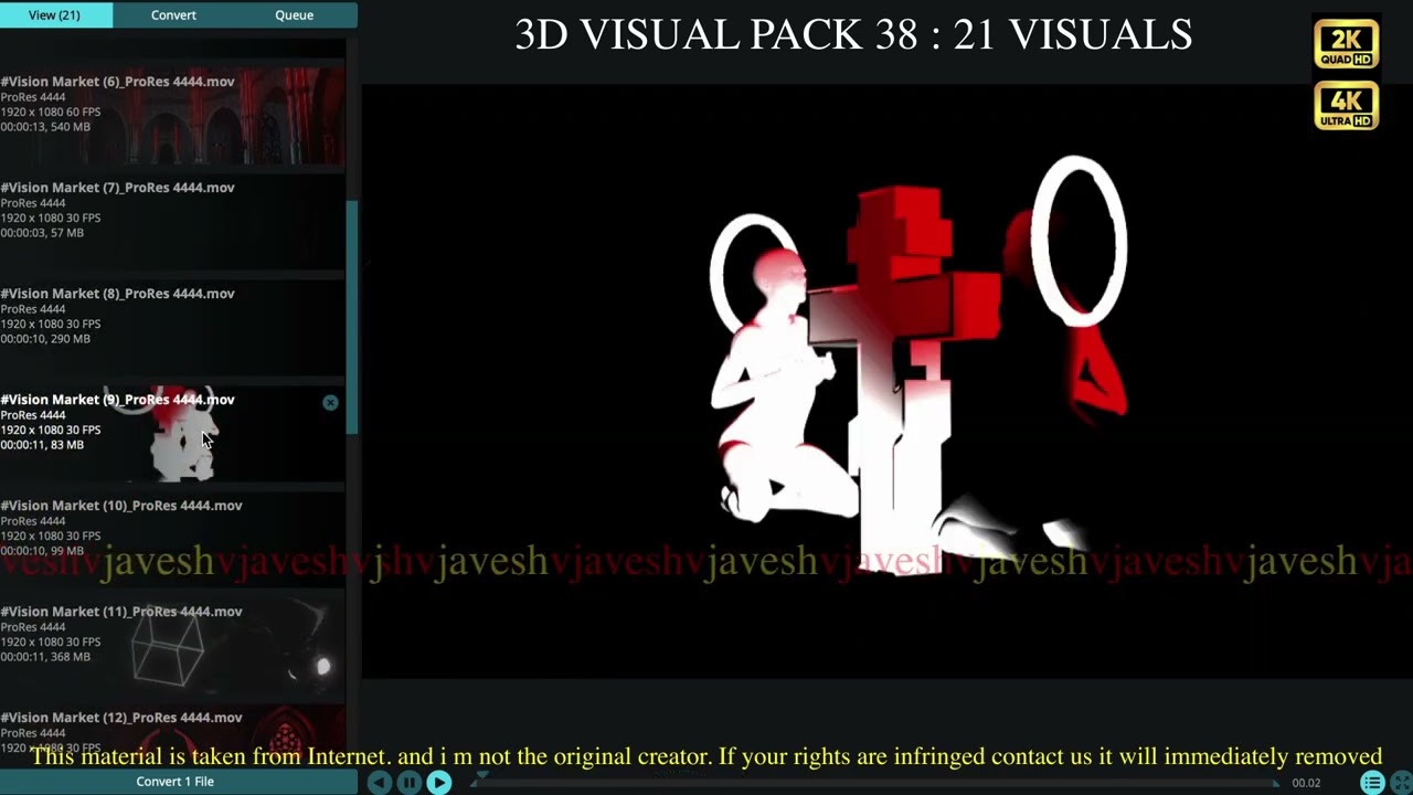 3D Visuals PACK 422 -15 Visuals - Payhip