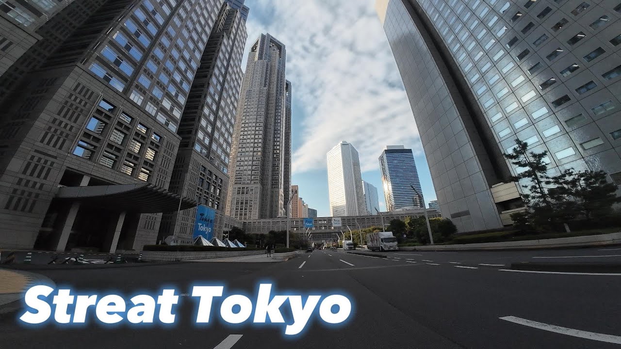 S高層ビル群＆乗り ✨魅惑の西新宿ビル群！🏢｜【StreatTokyo #56】🏙️ 都庁〜超高層ビル