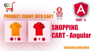 Angular Shopping Cart Part 4 || Shopping Cart || Angular Tutorial || Angular || Add To cart Angular