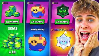 COOO! 😱 BRAWL STARS WŁĄCZYŁO *NOWE DARMOWE PREZENTY* NA W...