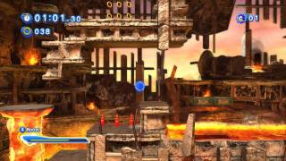 Sonic Generations (PC) - Crisis City Modern Speed Run [Pure, 1:44.22]