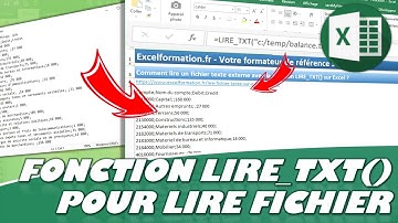Comment lire un fichier externe (txt, csv…) avec une fonction Excel VBA ?