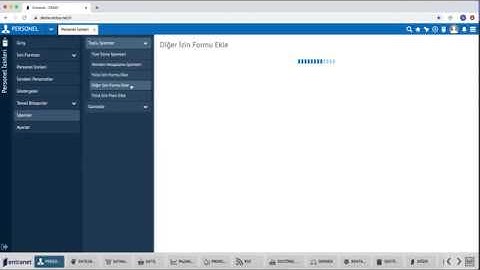 Personel - İzin Hakediş ve Toplu İzin Formu Yükleme