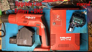 HILTI SFB 125 Battery Upgrade | Ni-Cd to Li-ion Conversion with BMS