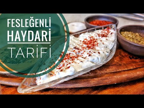 FESLEĞENLİ HAYDARİ | MEZE TARİFİ