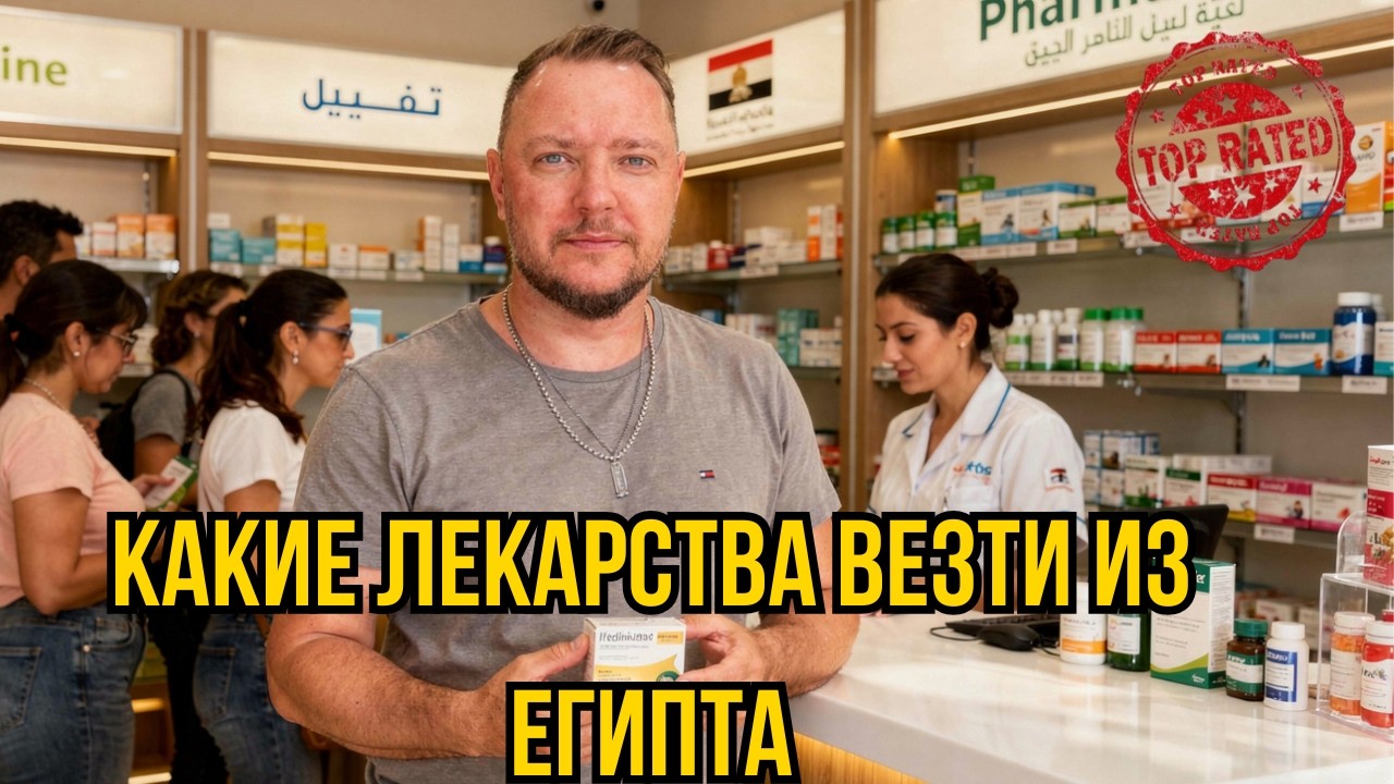 Аптеки ЕГИПТА 2026: Что купить, чтобы не пожалеть? Мой ТОП лекарств