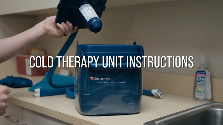 Cold Therapy Unit Instructions