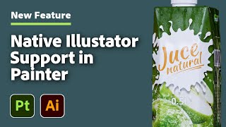 Native Illustrator File Support in Substance 3D Painter | Adobe Substance 3D Resimi