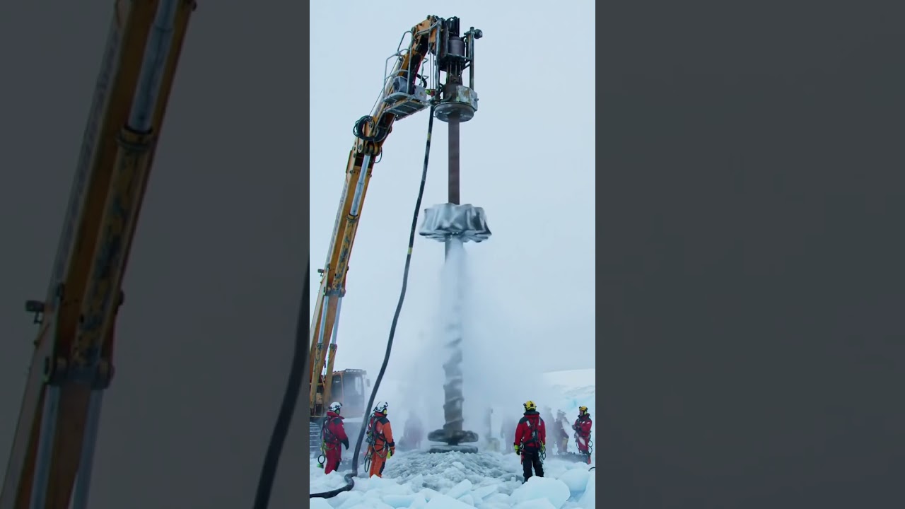 What they pulled from the depths of the ice is insane. 