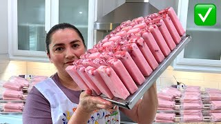 💰💰💰 A vender PALETAS de fresa! - Vas a tener mucho éxito 👌😲