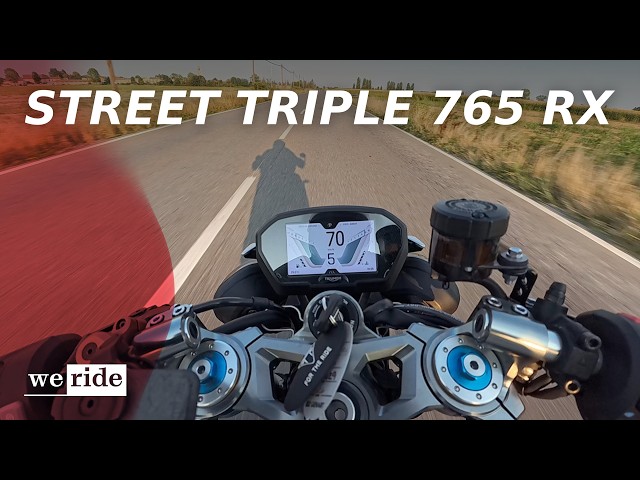 Triumph Street Triple 765 RX 2026 | POV Test Ride