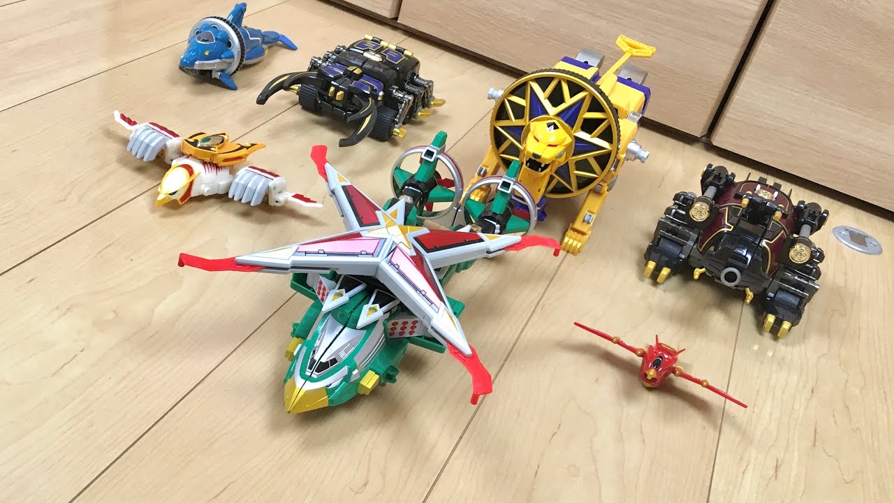 忍風戦隊ハリケンジャー 天空神 轟雷神　3個セット DX PR Ninja Storm #3】じっちゃんの名にかけて⁉︎ 天空神と天雷