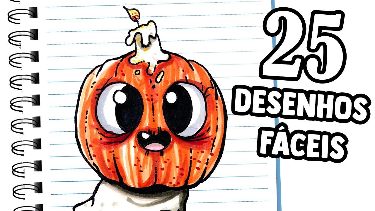 25 DESENHOS FÁCEIS QUE TODO MUNDO CONSEGUE FAZER - YouTube