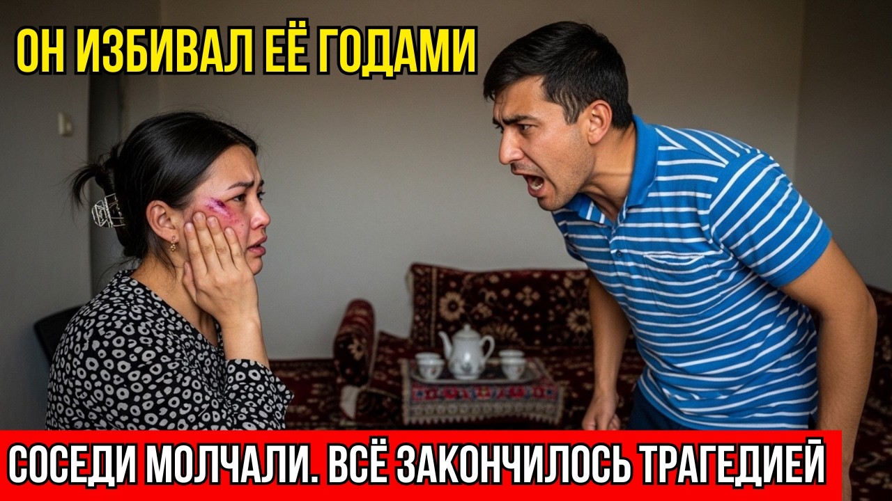 ДОМАШНЕЕ НАСИЛИЕ В СЕМЬЕ: МУЖ ИЗБИВАЛ ЕЁ ГОДАМИ, СОСЕДИ МОЛЧАЛИ