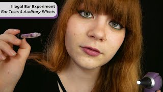 Celebrity 🧪 Illegal Ear Experiment—That's Not Supposed to Happen! Tons of Hearing Tests 👂 ASMR Soft Spoken RP Wealth