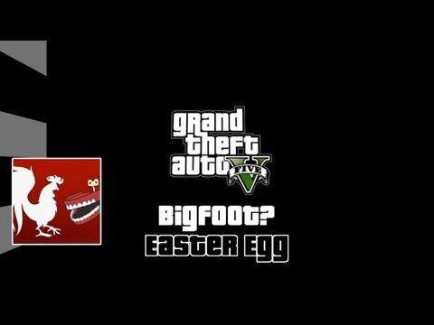 Grand Theft Auto V - Bigfoot Easter Egg
