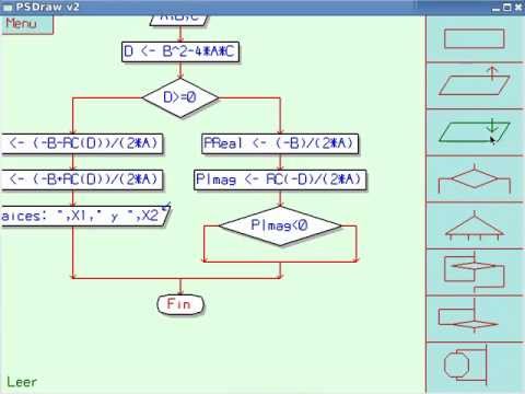 PSDraw v2 (edicion de diagramas de flujo en PSeInt) - YouTube