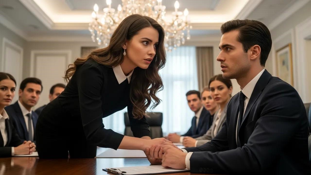 GDY MILIARDER PODPISYWAŁ KONTRAKT, KELNERKA SZEPNĘŁA CICHYM SZEPTEM, A SALA ZAMARŁA NAGLE