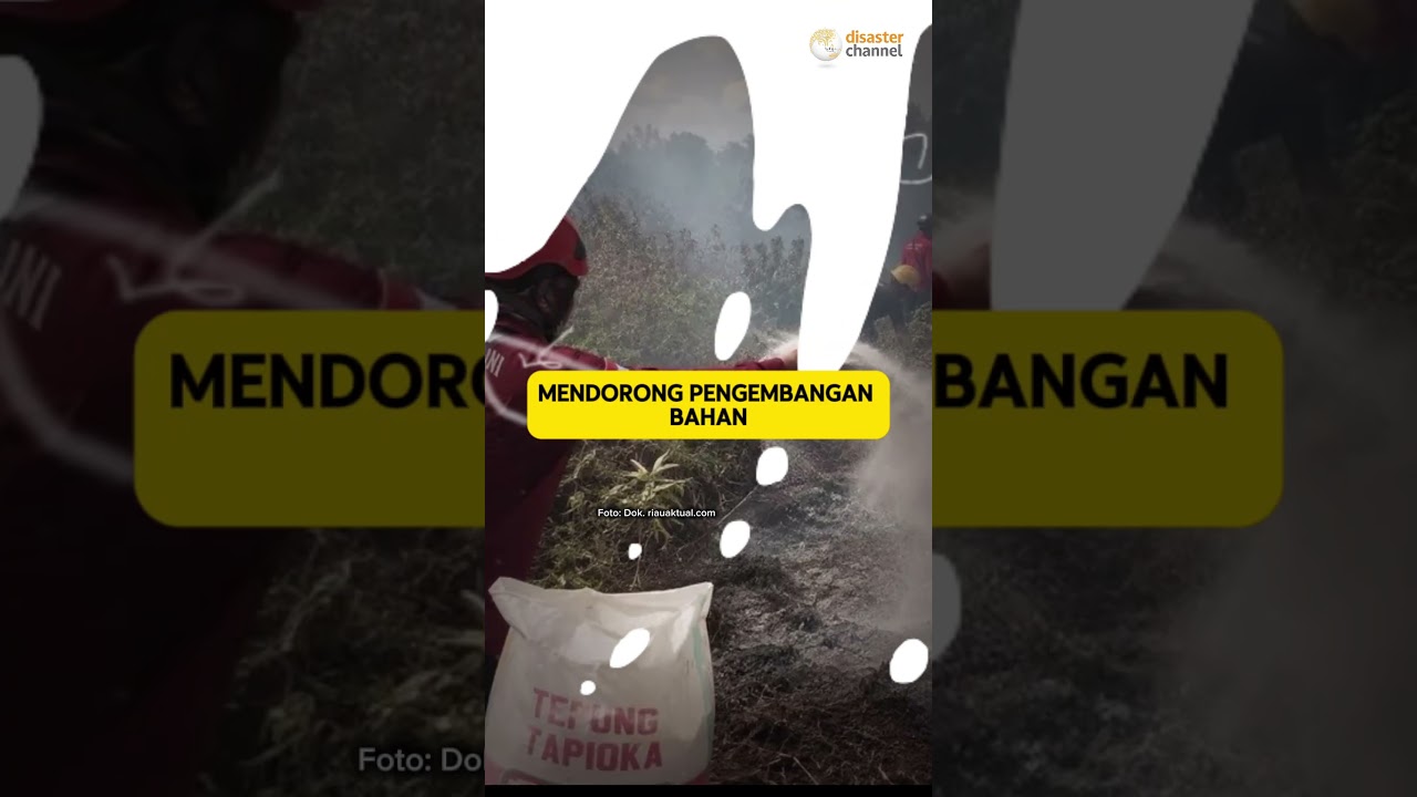 Memadamkan Api dengan Tepung, Apakah Bisa ?#mitigasi #kebakaran #karhutla #info #teknologi