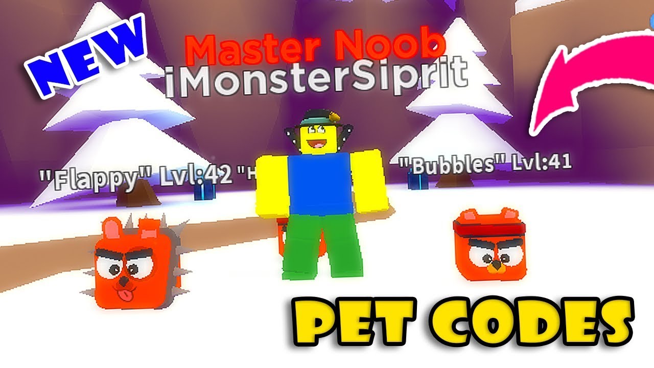 All SECRET PET CODES In NEW GAME NOOB SIMULATOR 2 Roblox YouTube