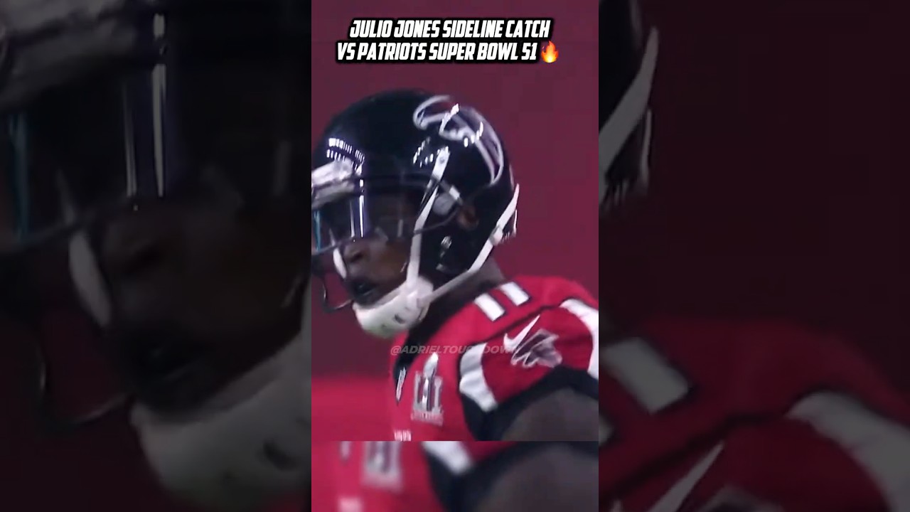 Throwback: Julio Jones Sideline Catch In Super Bowl 51 Patriots vs Falcons 🔥