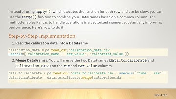 How to Improve Performance in Pandas with Vectorization