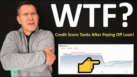 My Credit Score DROPPED After Paying Off Car Loan 😲 (Why Scores Tank After Auto / Mortgage Payoff)