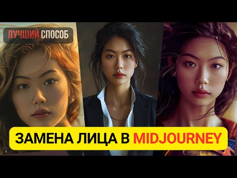 Видео: MIDJOURNEY заменит ТВОЕ ЛИЦО на фотографии. ИНСТРУКЦИЯ