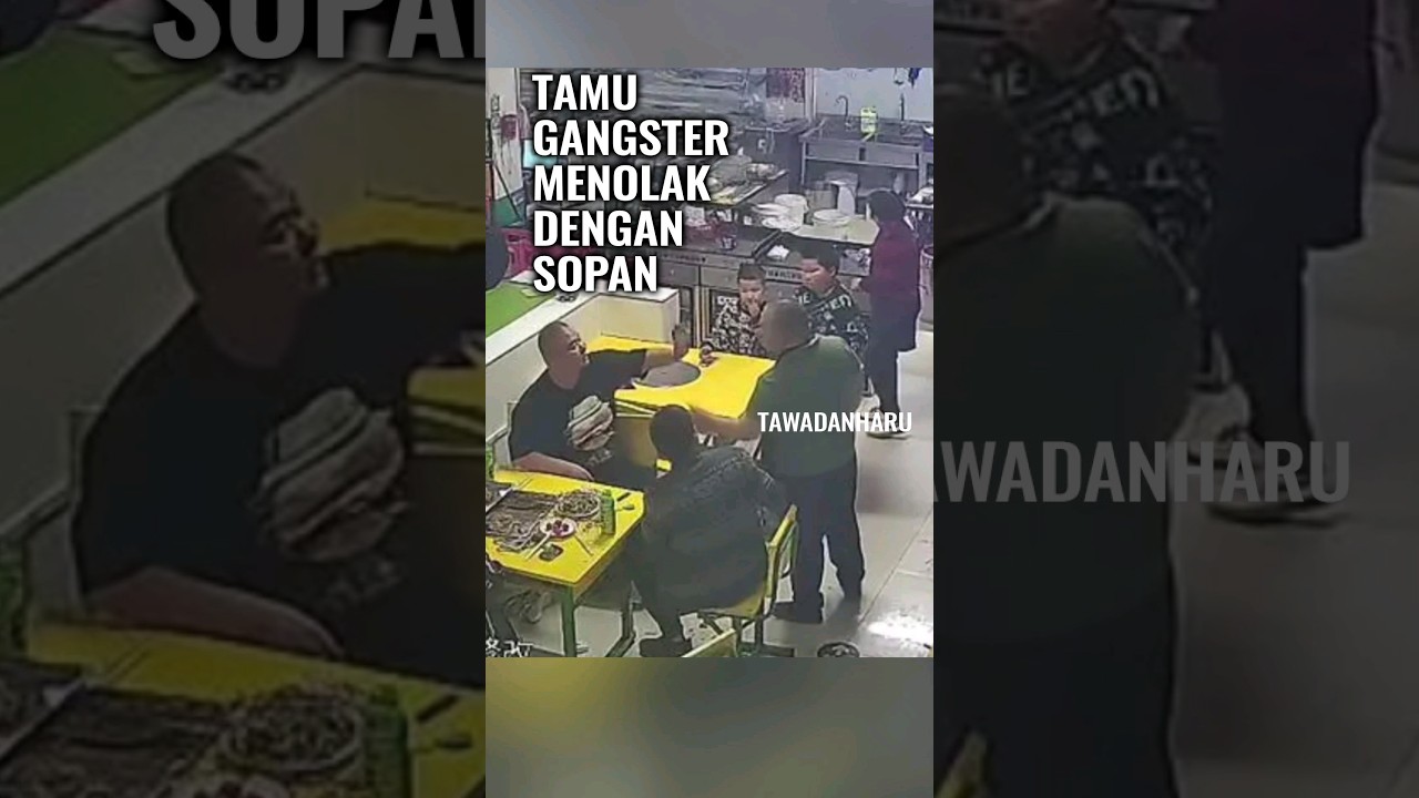 Tamu Gangster Menolak Dengan Sopan