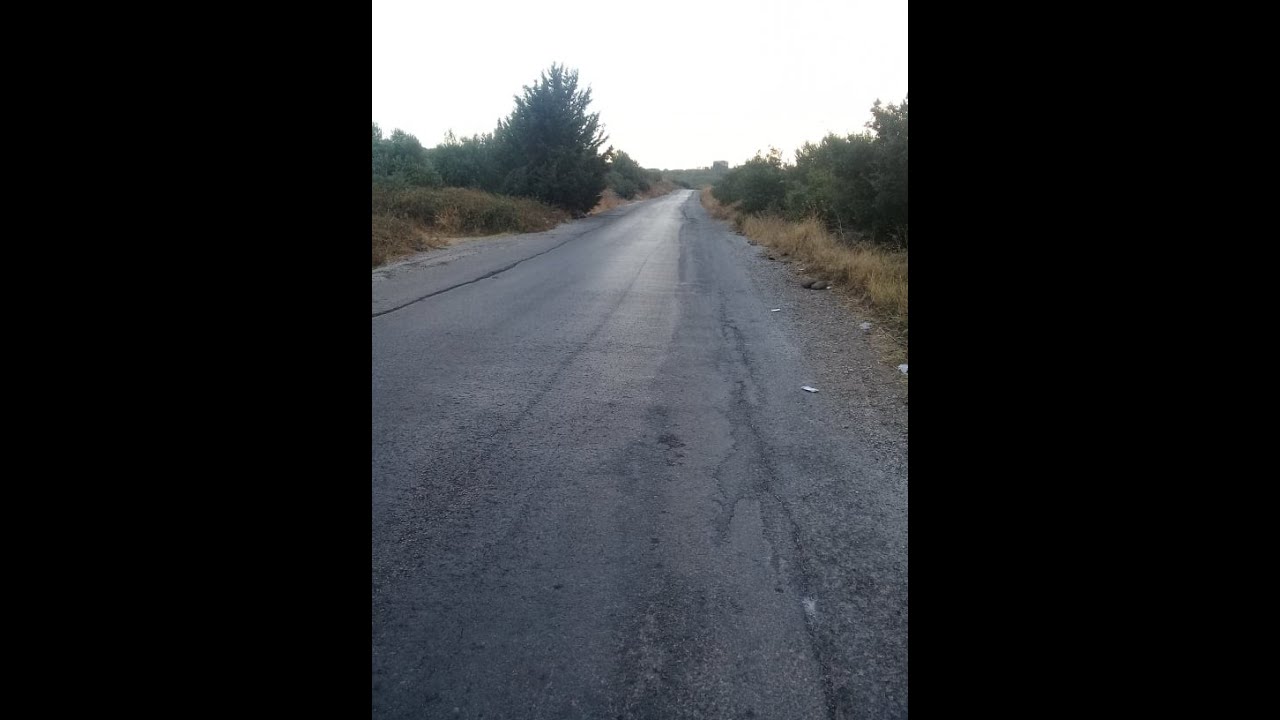 الطريق من بشنين إالى بعرين