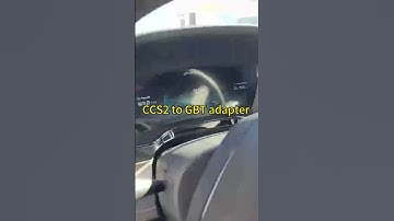 CCS2 to GBT car adapter