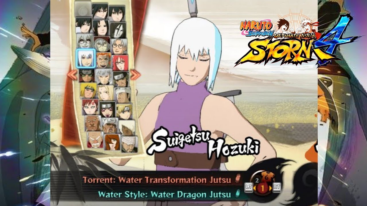 Suigetsu Hozuki Gameplay - Naruto Shippuden Ultimate Ninja Storm 4 ...