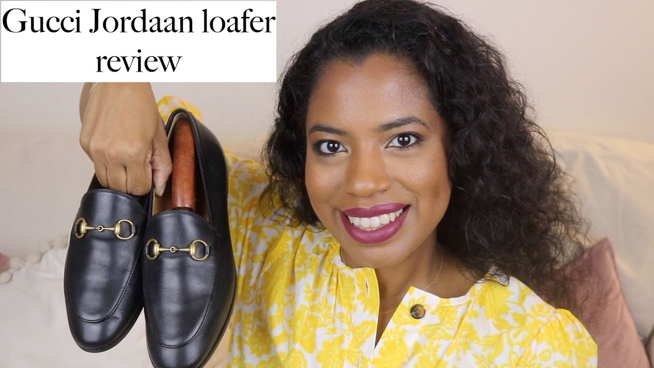 Natura fest beviser Gucci Jordaan Loafers Review (sizing guide) - YouTube