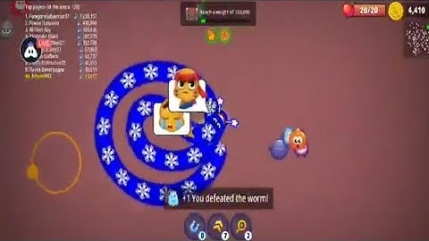 Wormszone.io live stream  part (91) || Android / ios gameplay Walkthrough