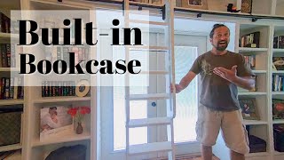 Built-in Bookcase | Library Shelves | Rolling Ladder by Stacy Alan 4,274 views 1 year ago 8 minutes, 45 seconds
