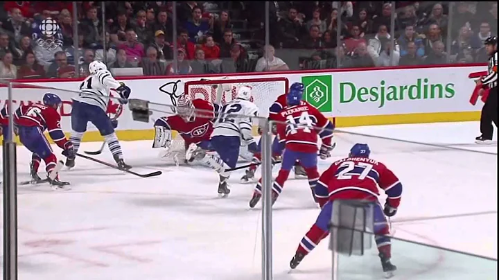 van Riemsdyk & Raymond Goals - Leafs 2 vs Habs 4 -...