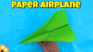 How to Make a Paper Jet Airplane that Fly Far 😱