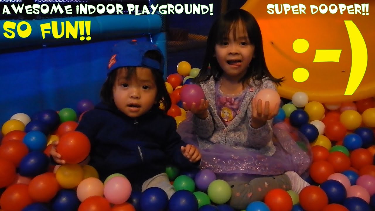 Amusement Theme Park: Hulyan, Maya and Marxlen's Trip to this Awesome Indoor Playground!