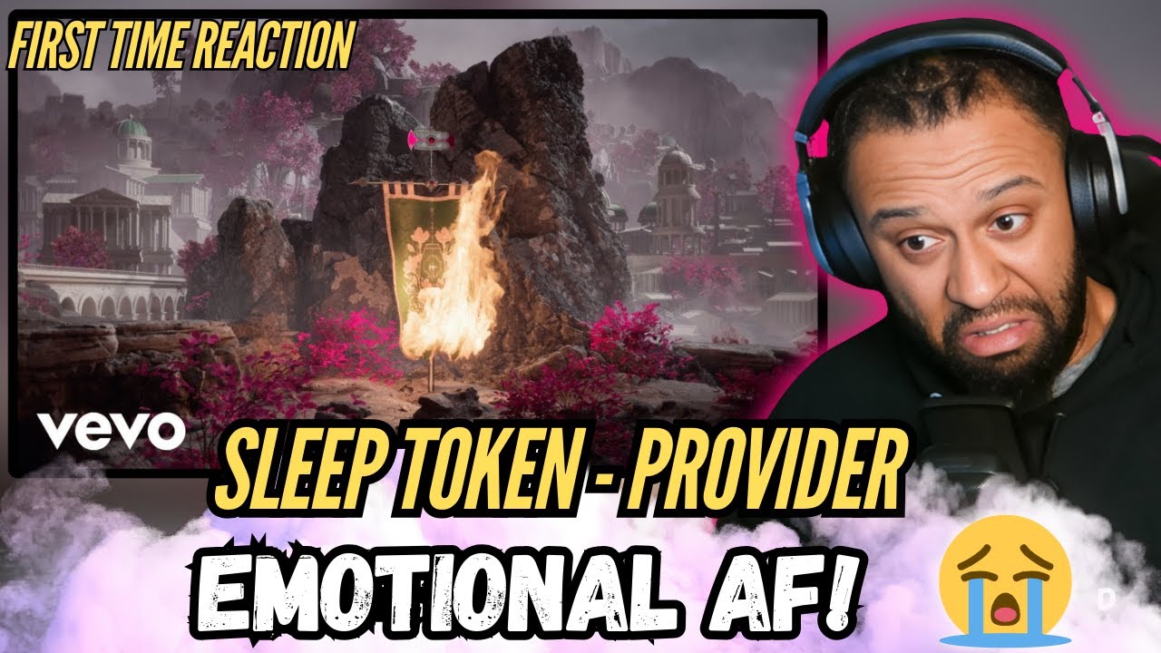 Sleep Token – Provider | First Time Reaction | Got Me In My FEELS 😭🔥