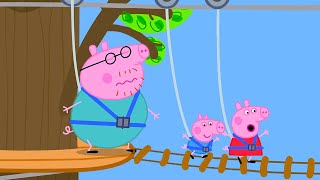 the very wobbly bridge peppa pig official full episodes